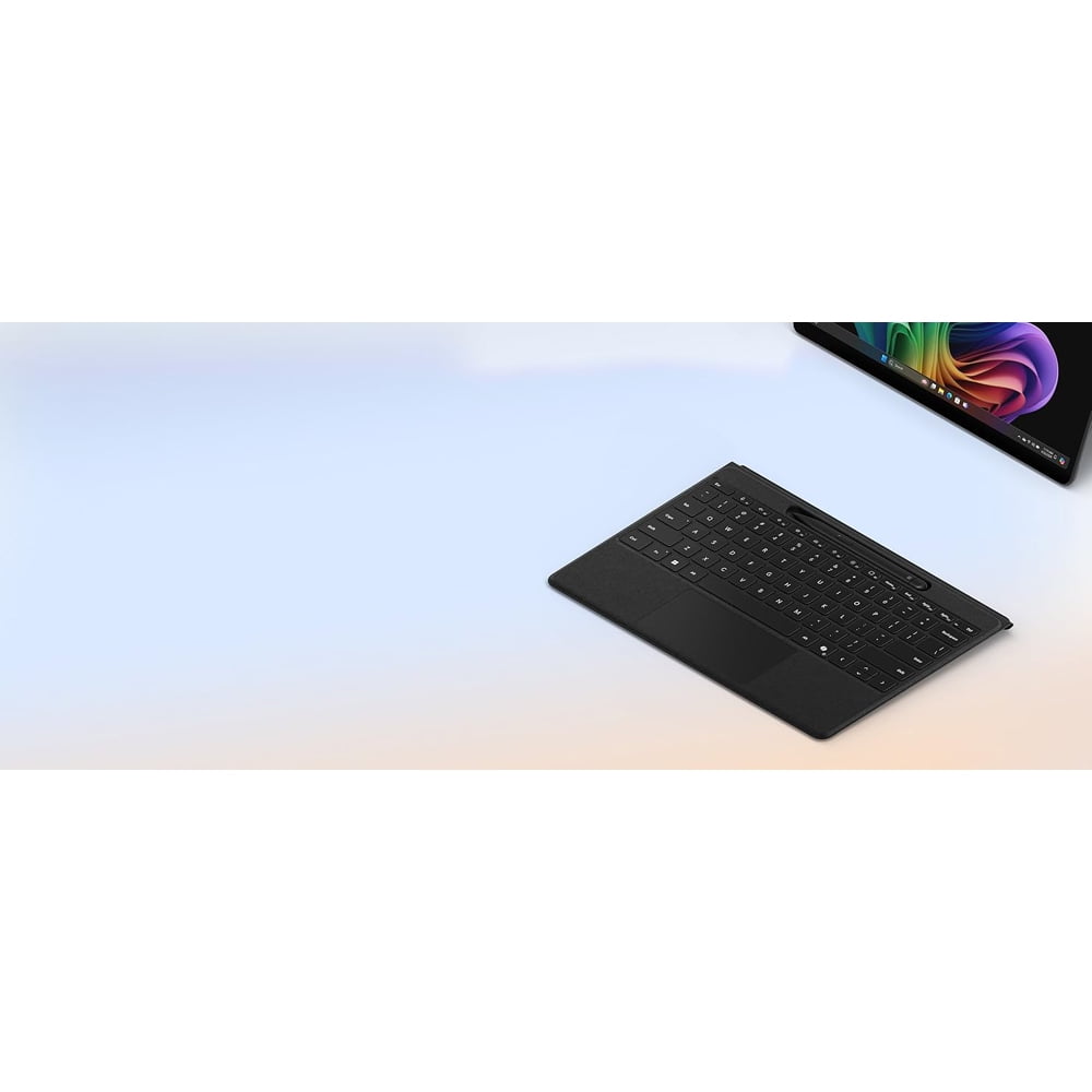 Microsoft Surface Pro Flex Keyboard for Pro 11th Edition/Pro 9/Pro 8 with Pen Storage, Black