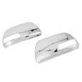 thumbnail image 2 of Rearview Mirror Caps, Silver Door Mirror Covers Stylish Decoration  For Auto Exterior, 2 of 8