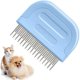 thumbnail image 1 of Peine antipulgas para perros y gatos, dientes densos con puntas redondeadas delicadas, para mascotas de pelo corto y mediano, cepillo para herramientas de limpieza de mascotas (aguja larga y corta Com, 1 of 5