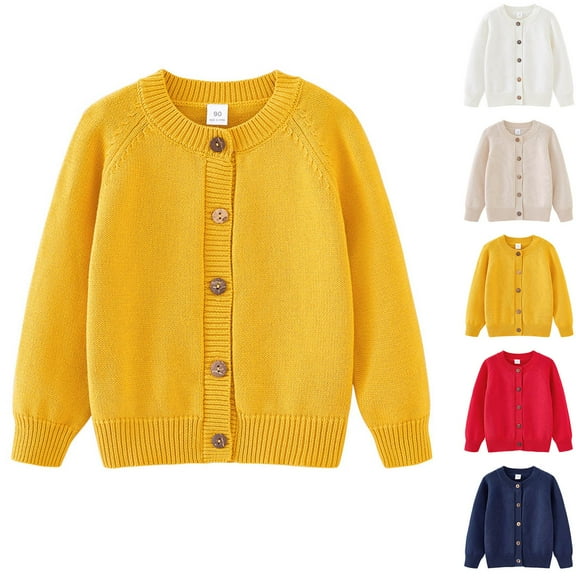 Sentmoon Girl Clothes Size 6 Long Sleeve Crew Neck Solid Color Kids Pullover Lightweight and Warm Loose Knitted 2025 Girls Sweatshirts Fall and Winter Active for Layering Under Jackets White 90