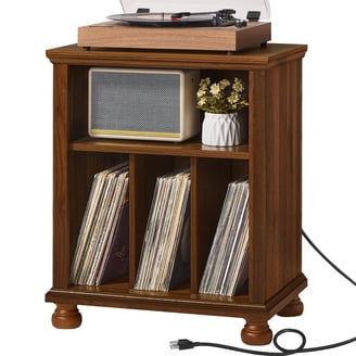 Leslie Dame CD-144 Library style CD cabinet- Oak - Walmart.com
