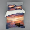 thumbnail image 2 of Ambesonne Fantasy Bedding Set 3 Pcs, Man in Imagine Ship, Twin XL, Multicolor, 2 of 3