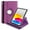 Purple, variant on EpicGadget Smart Rotating Case Cover for iPad 10 10th Gen 10.9 Inch 2022 Released - Protective PU Leather Multi-Angle Viewing Rotating Stand Auto Sleep/Wake Folding Folio Cover Case (Black)
