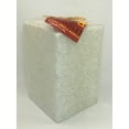 thumbnail image 1 of Swazi Candles, Large Cube Congo Circle White, 1 of 1