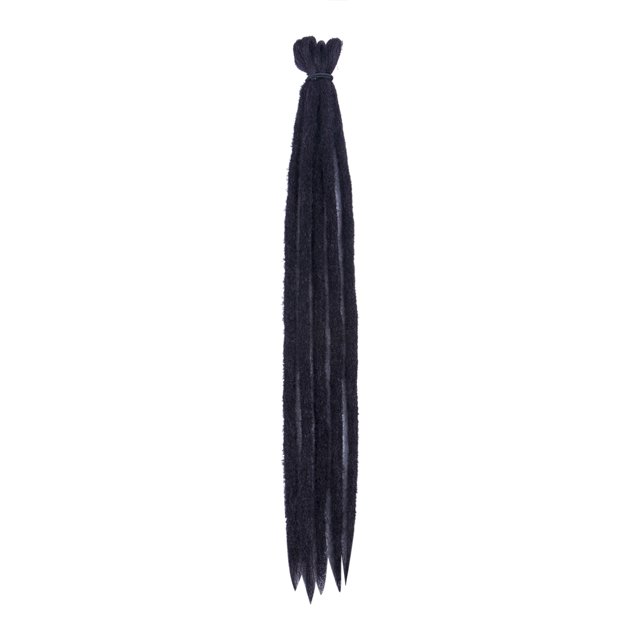 ITFABS Perruque Droite pour Femmes, Extension de Cheveux Faite à la Main, Tressage Tricoté