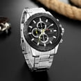 thumbnail image 4 of CURREN Sporty Watches Fashion Quartz Mens Watch New Luxury Stainless Steel Wristwatch Chronograph Sport Clock Male Reloj Hombres, 4 of 6