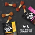 thumbnail image 2 of Dogit SnackBar Duck & Beefhide Dog Treats Drumsticks 100 G, 2 of 7
