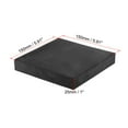 thumbnail image 2 of Uxcell Square Vibration Isolation Mats 5.91 " x 5.91 " x 1", Black 2Pcs, 2 of 5