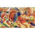 thumbnail image 2 of Boccioni, Umberto 24x16 Black Modern Framed Museum Art Print Titled - The City Rises, 2 of 4