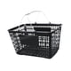 thumbnail image 3 of Cesta de la compra Cesta portátil para comestibles Cesta de la compra para uso en tiendas minoristas Cesta de almacenamiento resistente y práctica, 3 of 8