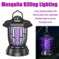 thumbnail image 2 of Solar Powered Bug Zapper and Camping Lantern, Rechargeable LED Mosquito Killer with 3 Light Modes, IPX6 Waterproof Insect Trap for Outdoor Hiking, 1 Pack, 2 of 6