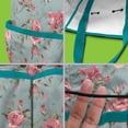 thumbnail image 5 of Garden Tool Bag,Pioneer Flower Floral Print Pattern Garden Tool Organizer,Garden Gifts,Waterproof Multi-Pocket Garden Tool Storage 11.8x5.5x11.4 Inch(Tools NOT Included), 5 of 6