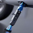 thumbnail image 3 of Soporte de motocicleta CNC Modificación de scooter de motor de aluminio universal Azul Cola Pata de cabra de la motocicleta, 3 of 8