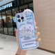 thumbnail image 1 of Funda de teléfono Sanrio Cinnamoroll para Iphone 13 12 11 Pro Max 7 8 Plus Kuromi funda XR XS X con correa espejo cubierta de lujo mujer chica xuanjing  unisex, 1 of 2