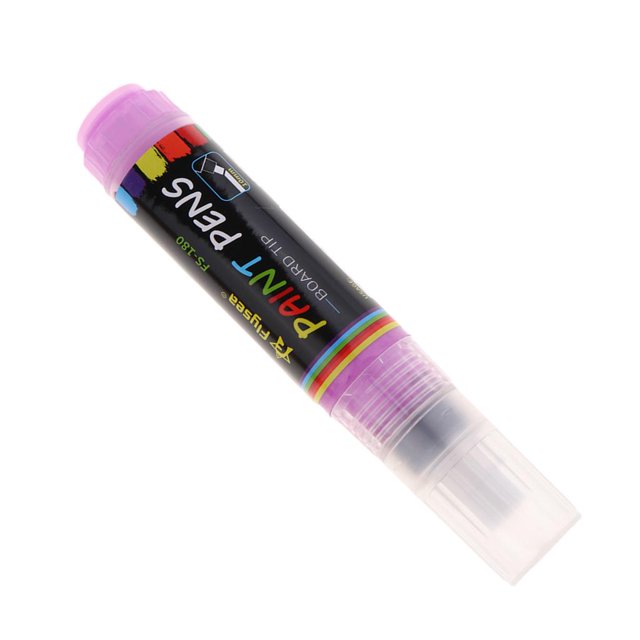 1 bolígrafo de pintura, a base de agua, punta mm, (12 colores), permanente, inodoro, seguro para rocas, cerámica, plástico, metal, made Púrpura Soledad Rotulador de pintura permanente
