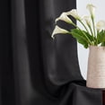 thumbnail image 2 of TOPICK Black Blackout Curtains Solid Grommet Drapes for Bedroom Living Room Dining Room 2 Panels W40" x L84" inch, 2 of 7