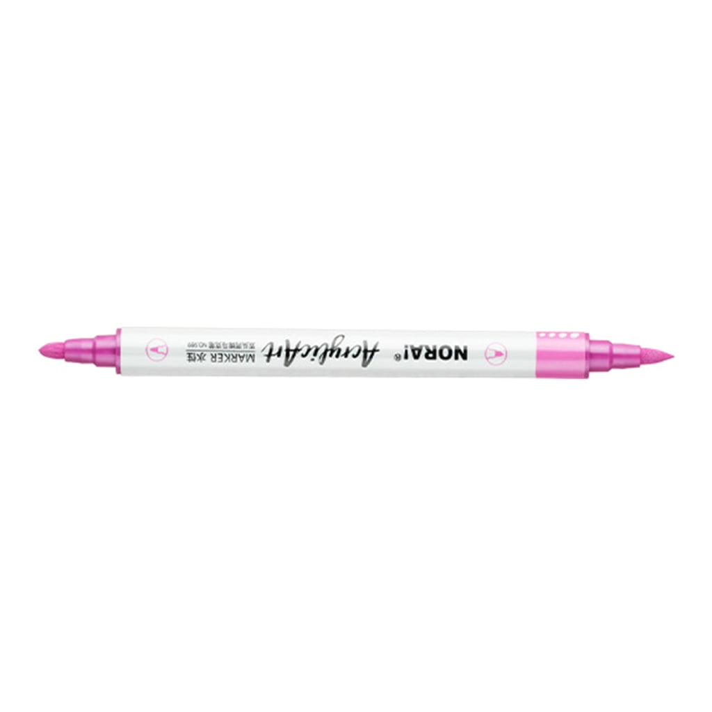 Double Tip Paint Marker Paint Pens for Rock, Wood, Metal, Ceramic, Glass,