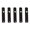 Black, variant on Adhesive Phone Finger Grip Stand 5 Pack Slim Slide Design for Secure Hand Use Video Calls and Desk Viewing