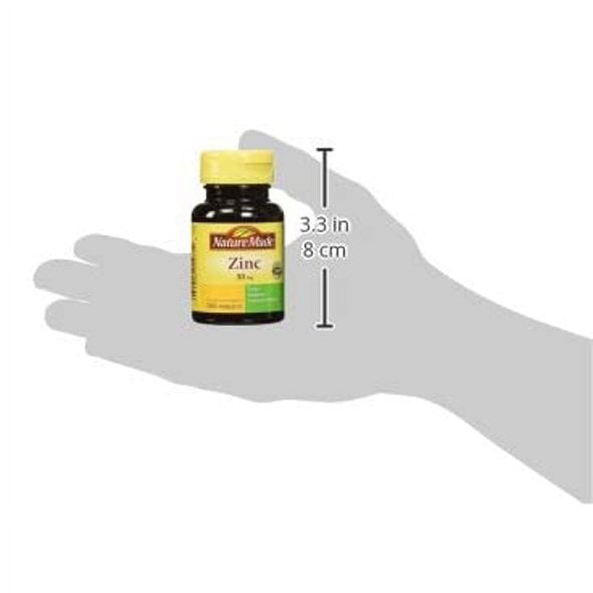 Nature Made Zinc Essential Nutrient & Antioxidant Support, 100ct, 4-Pack