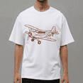 thumbnail image 5 of Men's 100% Cotton Short Sleeve Crewneck Graphic T-Shirt, Soft Breathable Moisture Wicking Casual Basic S-3XL, 5 of 7