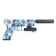 thumbnail image 5 of Bola De Gel Splatter Blaster Ecológico Automático Bola De Agua Juguete Con Linterna Para Juego De Tiro Al Aire Libre Graffiti Azul, 5 of 8