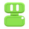 thumbnail image 2 of Funda Protectora De Silicona Para Audífonos Skullcandy Dime (Verde Luminoso), 2 of 6