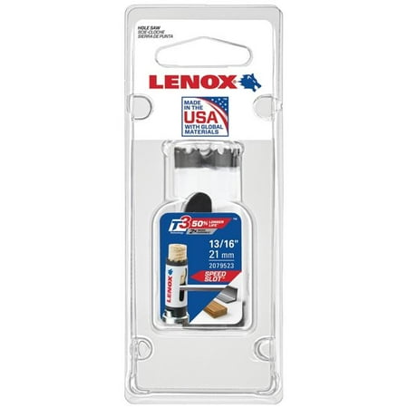 

Lenox 2016579 Lenox Speed Slot with 0.18 in. Bi-Metal Hole Saw