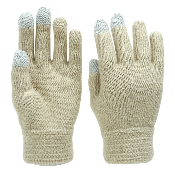 Mens white winter clearance gloves