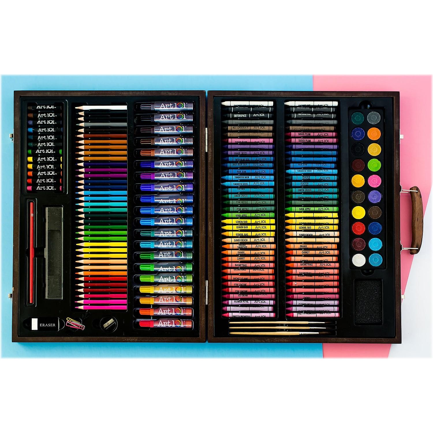Art 101 Creativity Multifunctional Art Set with 173 Pieces