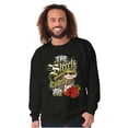 thumbnail image 5 of Dennis The Menace Streets Chose Me Men's Crewneck Sweatshirt Brisco Brands S, 5 of 6