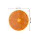 thumbnail image 5 of BESTYASH 10Ud Reflectores Para Entrada Redondos En Amarillo Para Uso En , Bicicletas Y Remolques, 5 of 6