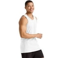thumbnail image 4 of Hanes Essentials Men’s Tank Top Cotton Sleeveless Tee Midweight Banded Neck Armholes, 4 of 5