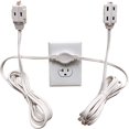 thumbnail image 1 of Cable de extensión Power Strip W4W, doble, 18 pies y 6 enchufes, 1 of 6