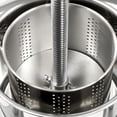 thumbnail image 4 of 3L Stainless Steel Fruit Press Extractor, Manual Juice Maker with Adjustable Features, Silicone Hose for Fresh Juice and Easy Cleaning, 4 of 6
