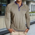 thumbnail image 2 of Krdevn Men's Long Sleeve T Shirt Soft Comfortable Casual Crew Neck Top for Everyday Wear,XXL, 2 of 7