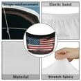 thumbnail image 6 of Uorisanigo Car Hood Cover All-Season Protection Fabric Vintage American Flag Car Hood Protection Suitable Most Automotive Sedans Trucks Pickup Sports Cars, Automotive Accessories, 6 of 7