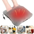 thumbnail image 1 of Electric Heated Foot Warmers 3 Modes Fast Heating Foot Heater Soft Comfortable Foot Heating Pad USB Powered for Man Woman Office Home Winter, 1 of 8