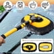 thumbnail image 2 of Cepillo para lavado de autos con mango largo, juego de 2 cepillos para limpieza de autos, kit de limpieza de autos con poste extensible, para limpiar autos, llantas, ruedas, SUV y camionetas, 2 of 5