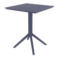 thumbnail image 4 of Compamia Air Bistro 3 Piece Set Dark Gray, 4 of 5