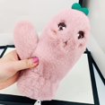 thumbnail image 1 of Cartoon rabbit Baby Gloves Warm Autumn Winter Kids Girl Boy Full Finger Gloves Knitted Thick Outdoor Children Toddler MittensPink He Qiyong unisex, 1 of 1