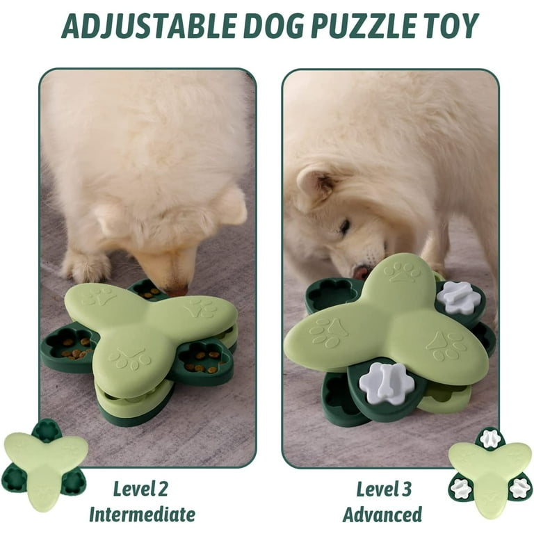 Dog Puzzles Toys for Smart Large Dogs Hard Interactive Enrichment Dog Toys for Treat Dispensing Slow Feeding Mental Stimulation as Gift for Puppy