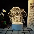 thumbnail image 4 of Luz nocturna LED 3D Oshis No Ko Hoshinos Rubiis que cambia de color, 4 of 4