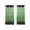 Green, variant on Green Geometric Sheer Curtains 63 Inch Length 2 Panels Set, Ombre Modern Abstract Art Voile Window Treatment Rod Pocket Curtains Sheers Drapes for Bedroom/Living Room/Kitchen 52x"63"x2