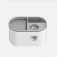 thumbnail image 1 of Soporte para cepillo de dientes, soporte para taza de dientes, dispensador de pasta de dientes, ABS magnético para baño, taza individual, 1 of 1