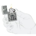 thumbnail image 6 of Zippo Anne Stokes Gothic Prayer Emblem Brushed Chrome Pocket Lighter, 6 of 7