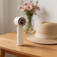 thumbnail image 6 of High Speed Handheld Turbo Fan, USB Rechargeable Portable Mini Fan With 199 Wind Speed LED Display Cooling Device, For Travel Outdoor Office Gym Summer Heat Relief Users, 6 of 8