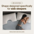thumbnail image 3 of Coop Home Goods Original Cut-Out Pillow, Queen, Memory Foam, Neck Support, Side Sleeper, 3 of 9