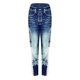 thumbnail image 2 of Jean Leggings tallas grandes Gibobby Mujer 3x Impreso Yoga Fitness Estiramiento Deportes Azul XL, 2 of 5