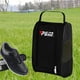 thumbnail image 4 of Bolsa de equipaje - Portazapatos con cremallera y ventilación, ideal como regalo de golf para hombre o mujer Negro, 4 of 9