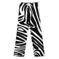 thumbnail image 3 of 3D Colorful Zebra Pattern Pajama Pants Comfortable Elastic Waist Pajamas Fashion Sleepwear Bottoms Plus Size Homewear, 3 of 6